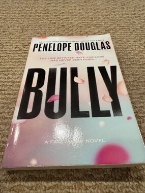 Penelope Douglas BULLY Paperback Novel - Pastel Pink & Black Cover